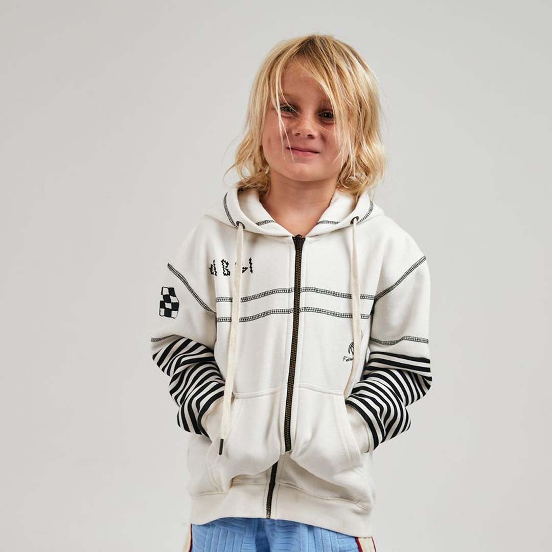 Skull Dreams kids Hoodie | White Black