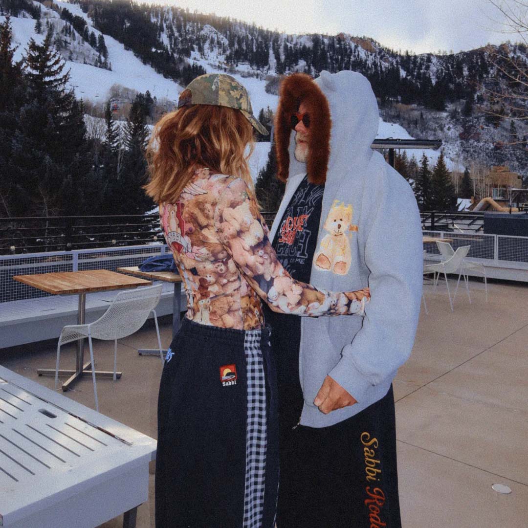 Bear With Me Zip Hoodie