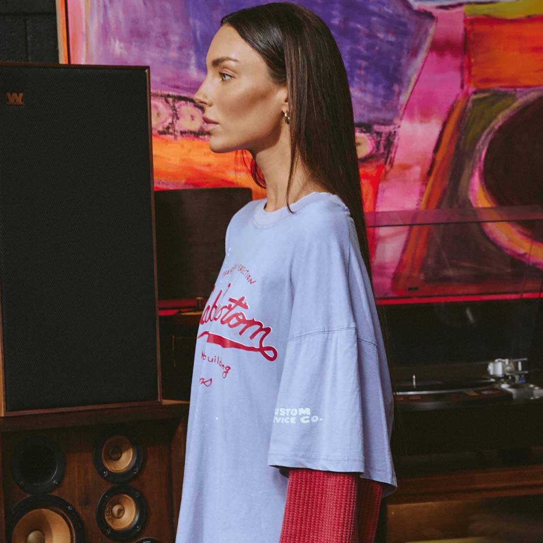 Sabbi Custom Long Sleeve Tee | Lilac