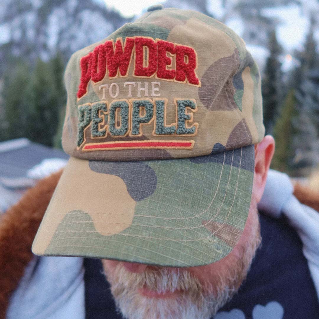 Powder to the People Cap | Camo