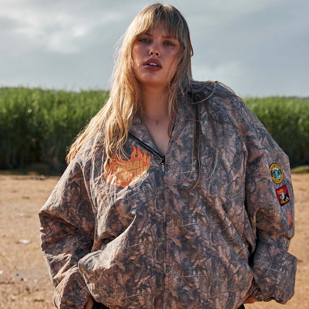 The Lucky Duck Bomber Jacket  | Camo