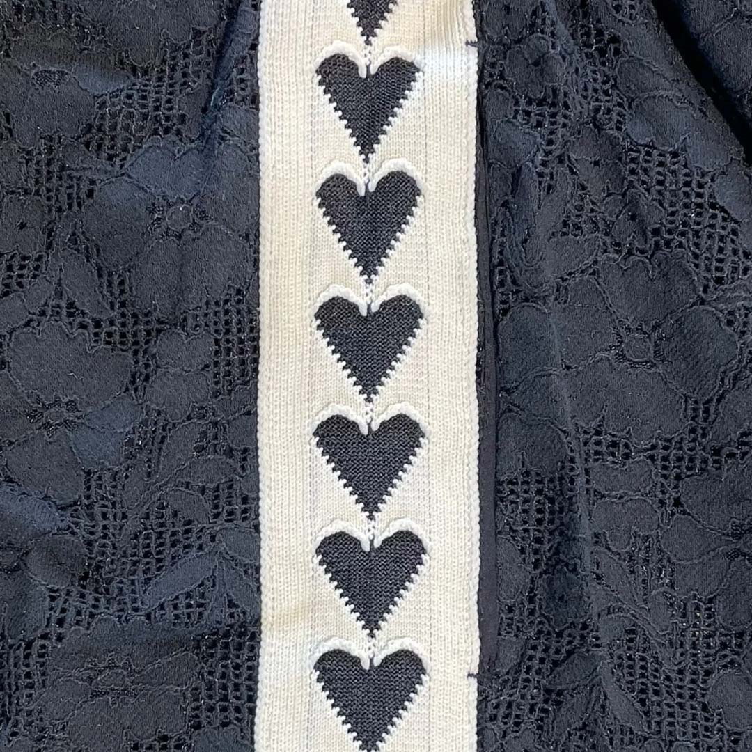 The Raving Hearts Pants | Black Lace