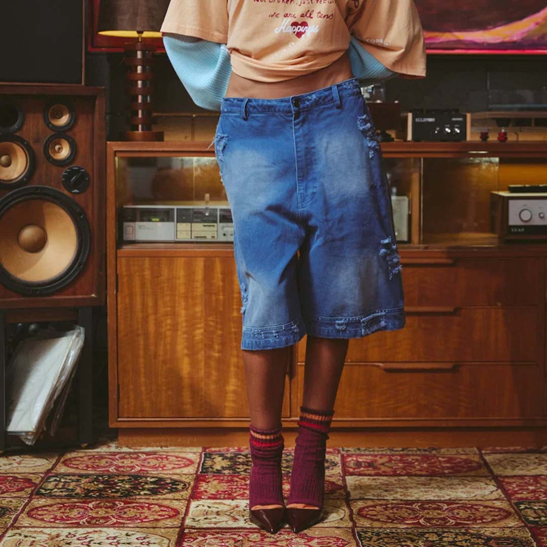 Mechanic Jorts | Indigo