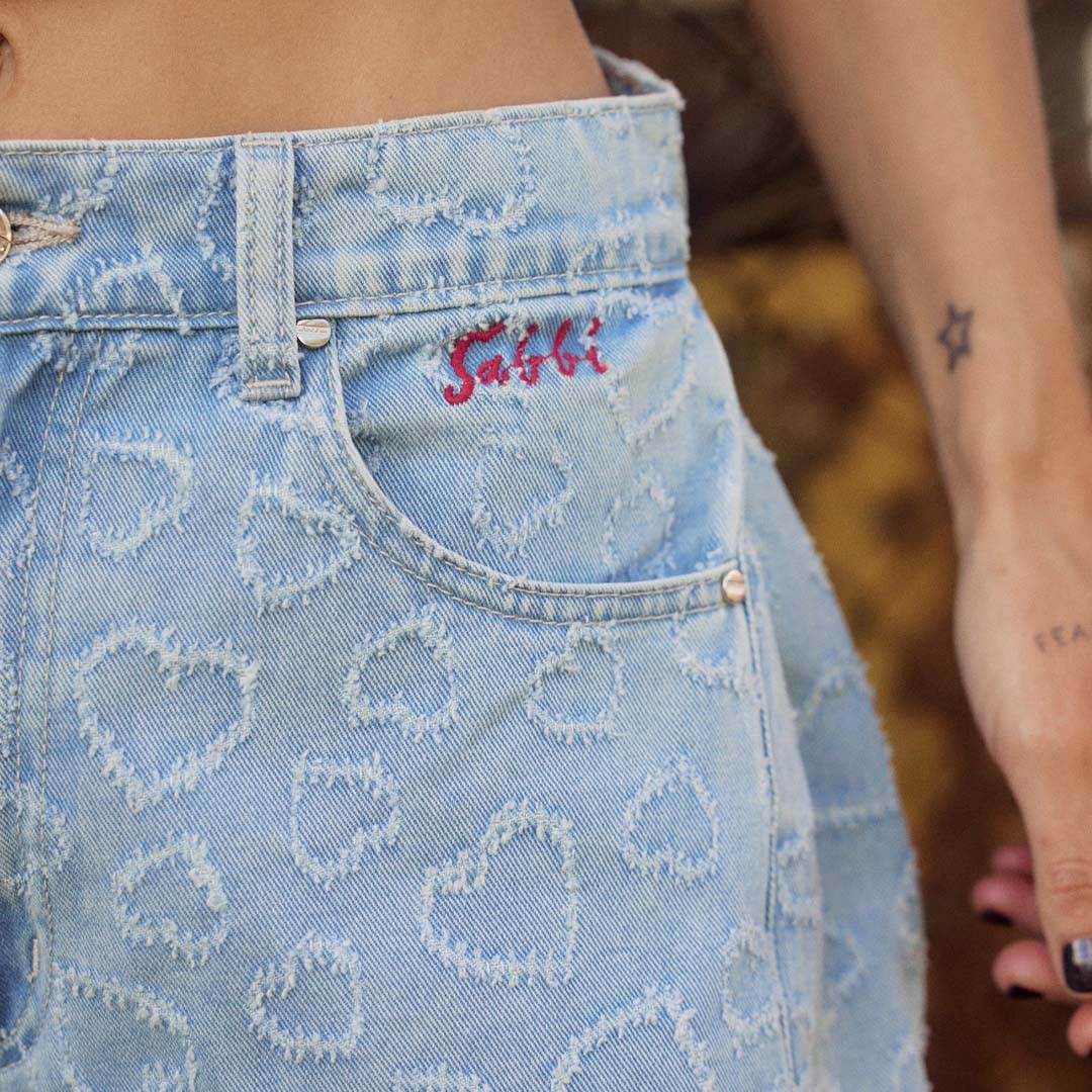 The Denim Jorts | Hearts