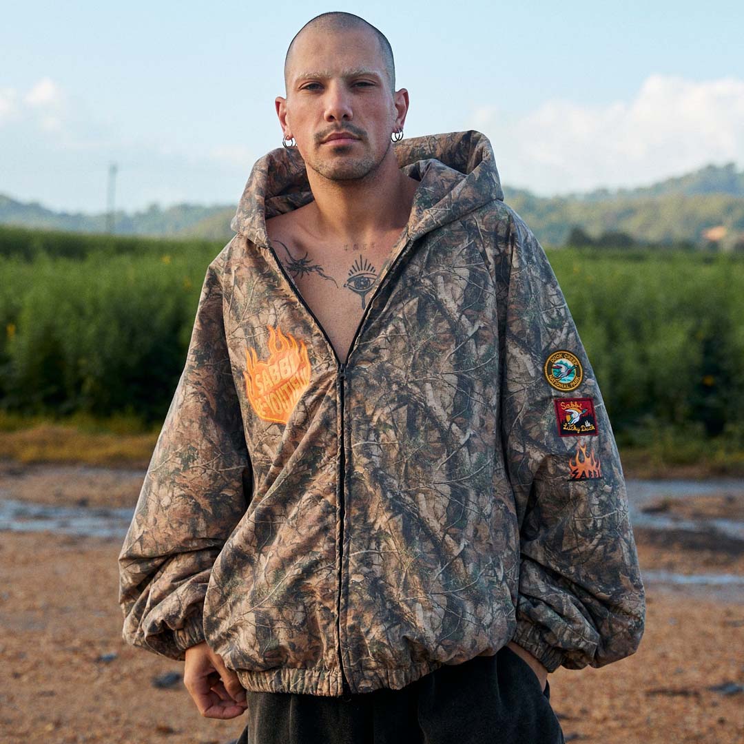 The Lucky Duck Bomber Jacket  | Camo