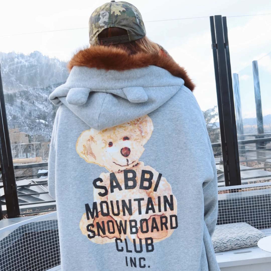 Bear With Me Zip Hoodie