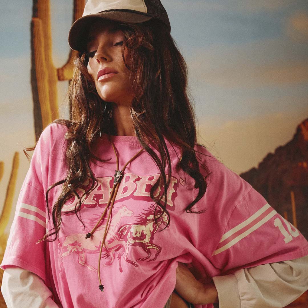 Neigh Sayer LS Tee | Pink