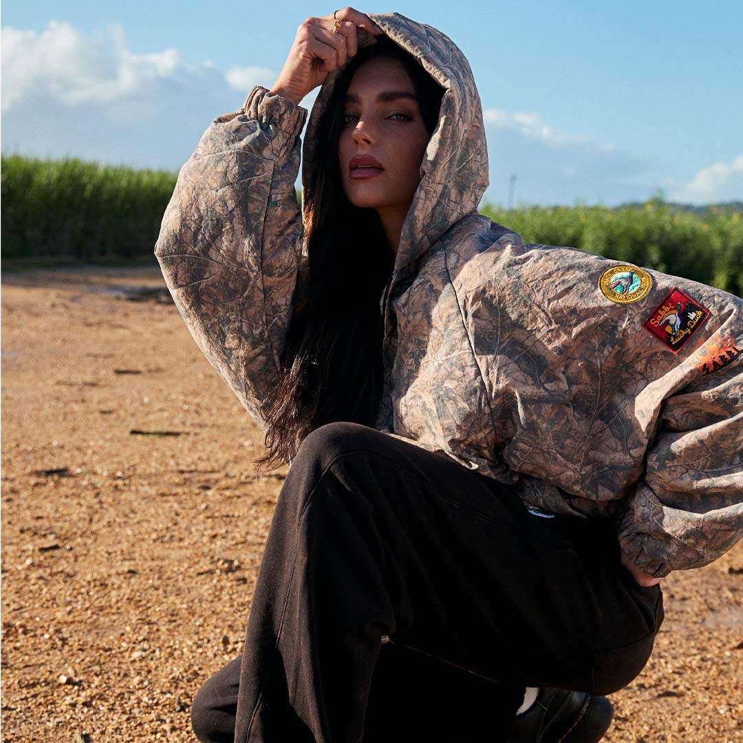 The Lucky Duck Bomber Jacket  | Camo
