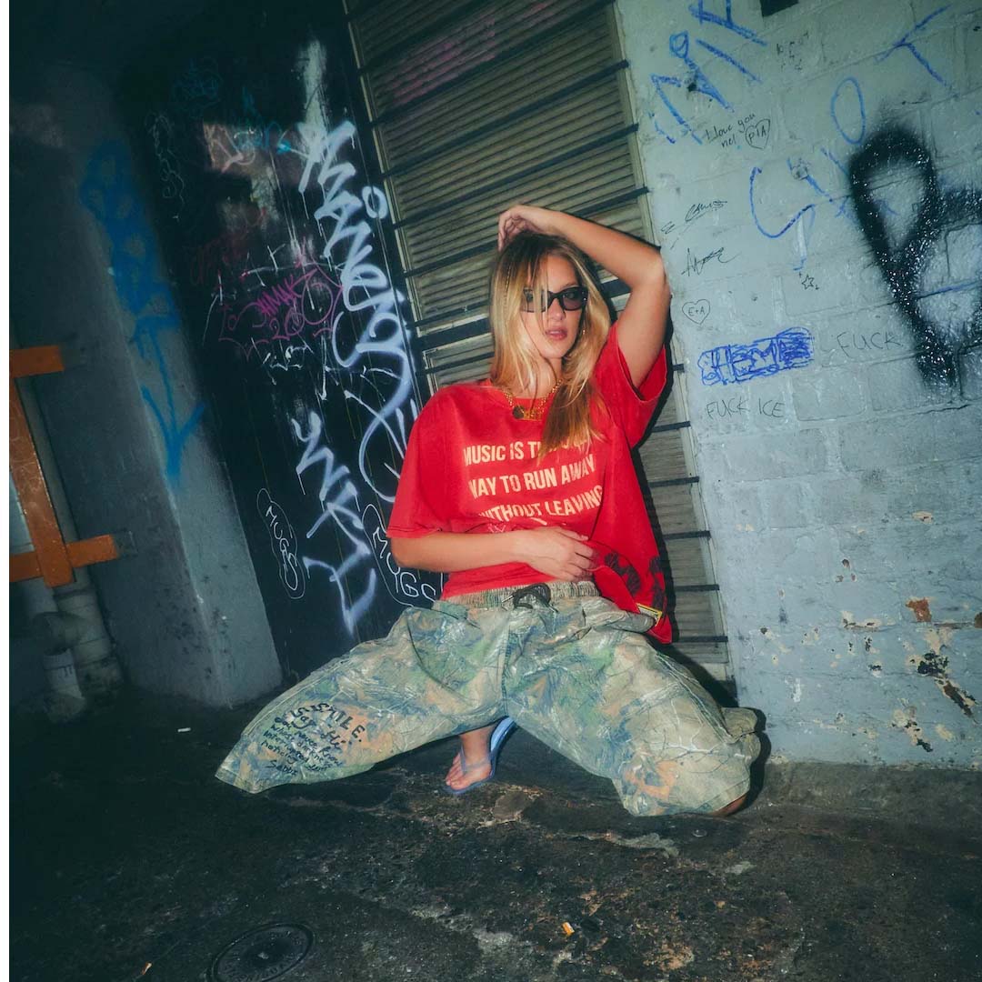 The Vinyl Shop Tee | Red