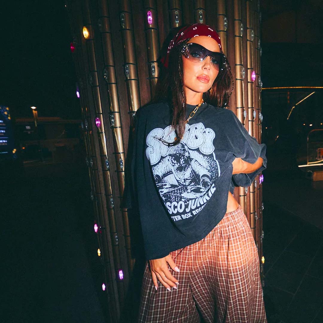 DJ Cat Tee | Black
