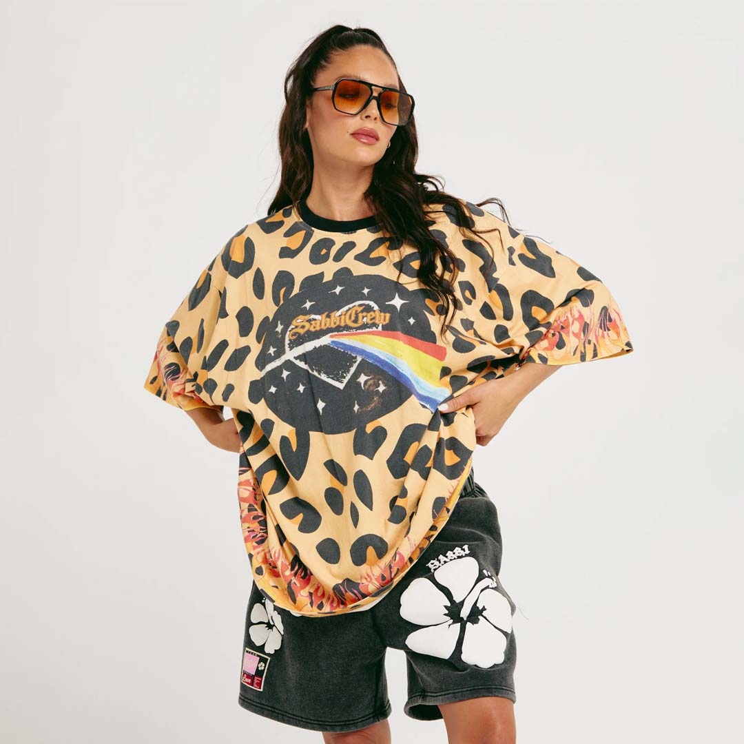 The Very Oversized 67 Tee | Leopard
