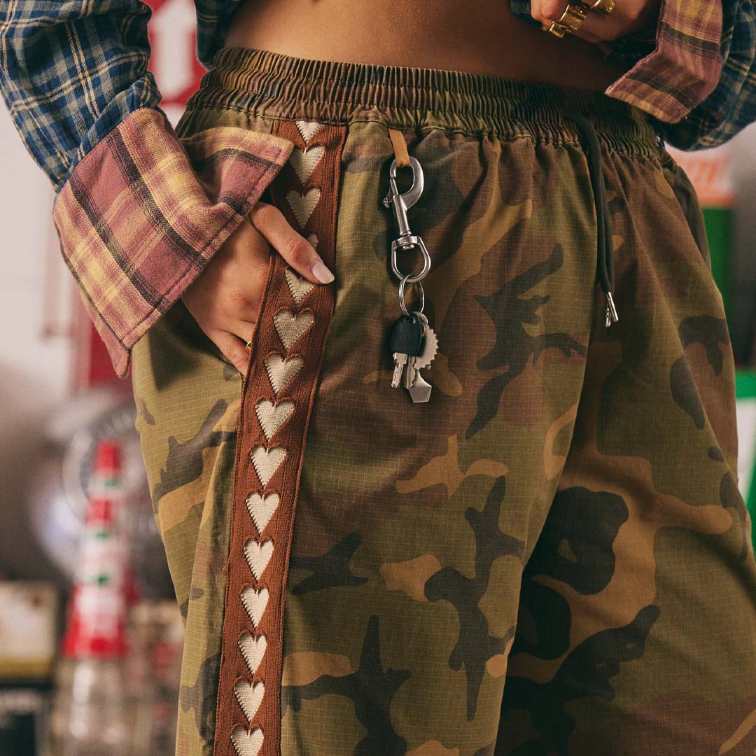 The Raving Hearts Pants | Drill Camo