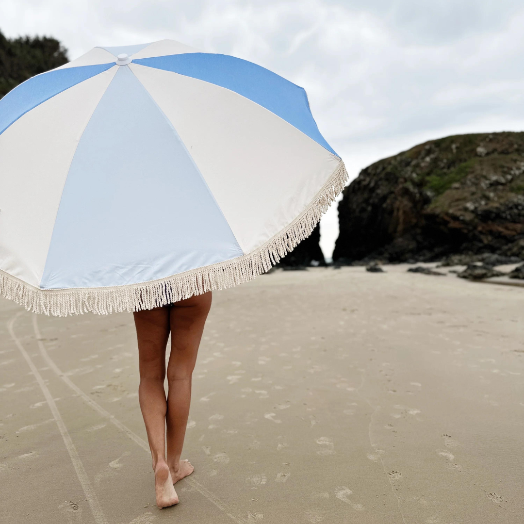 BEACH UMBRELLA | SEA SALT