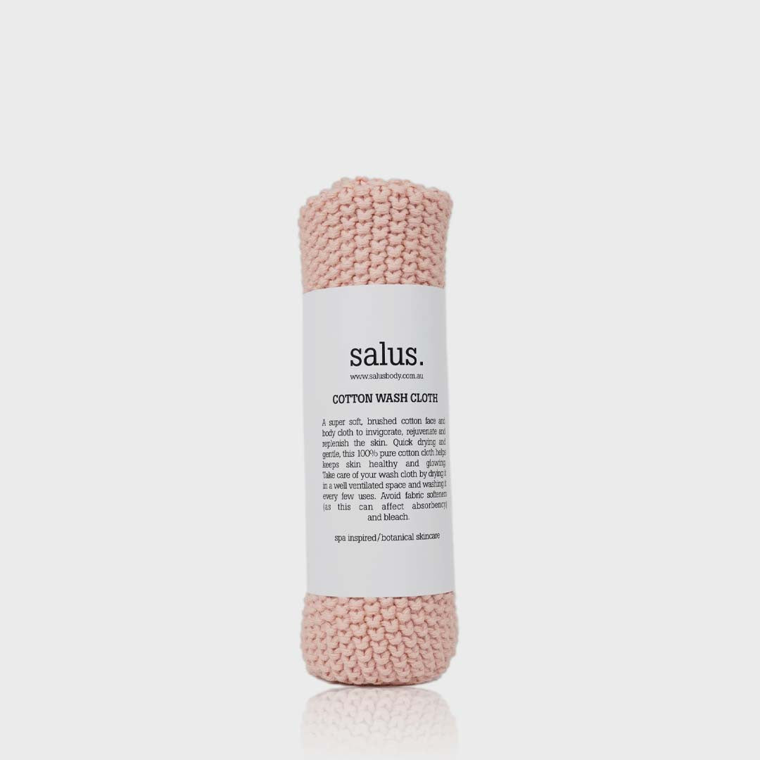 COTTON WASH CLOTH | PINK