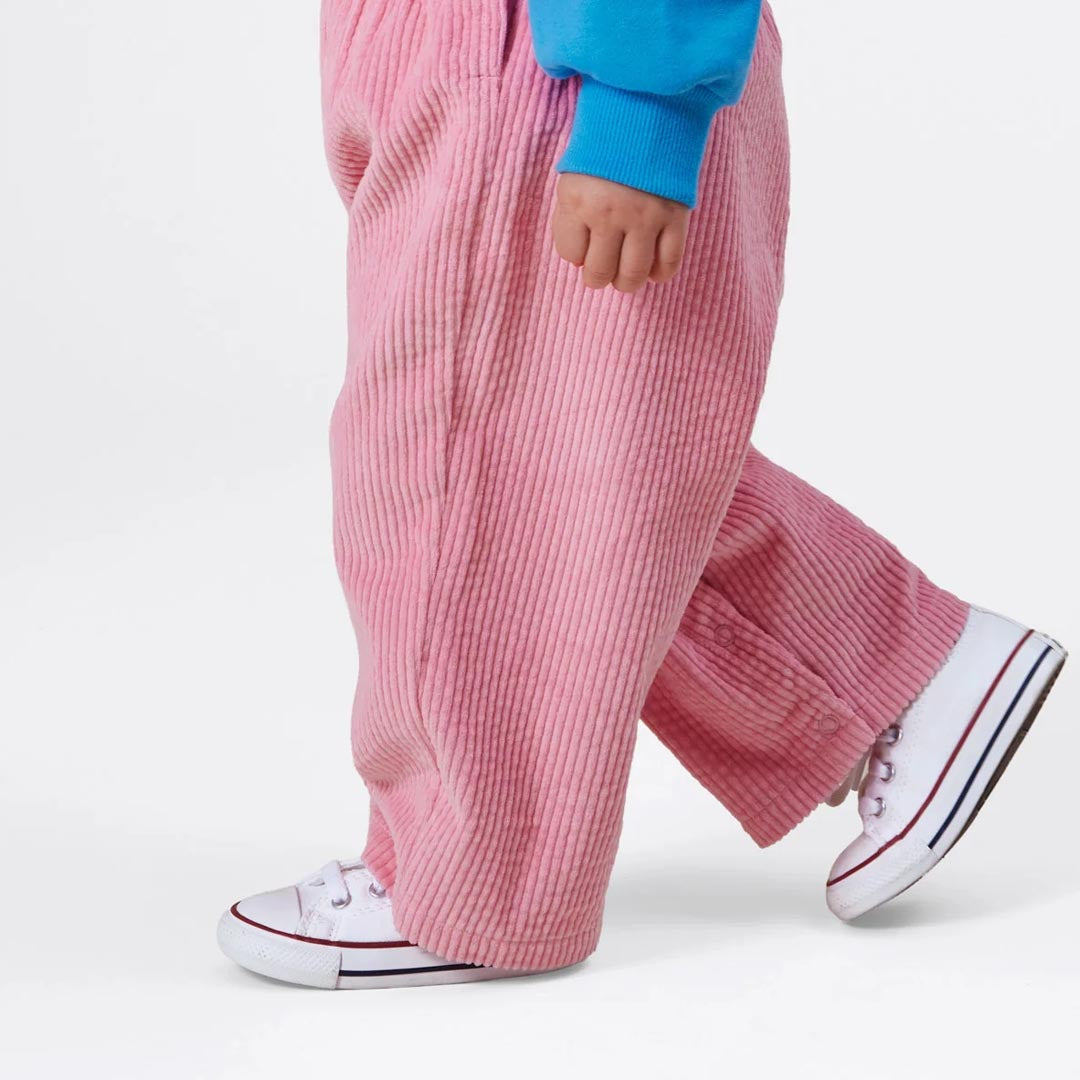 Sammy Corduroy Overall | Pink