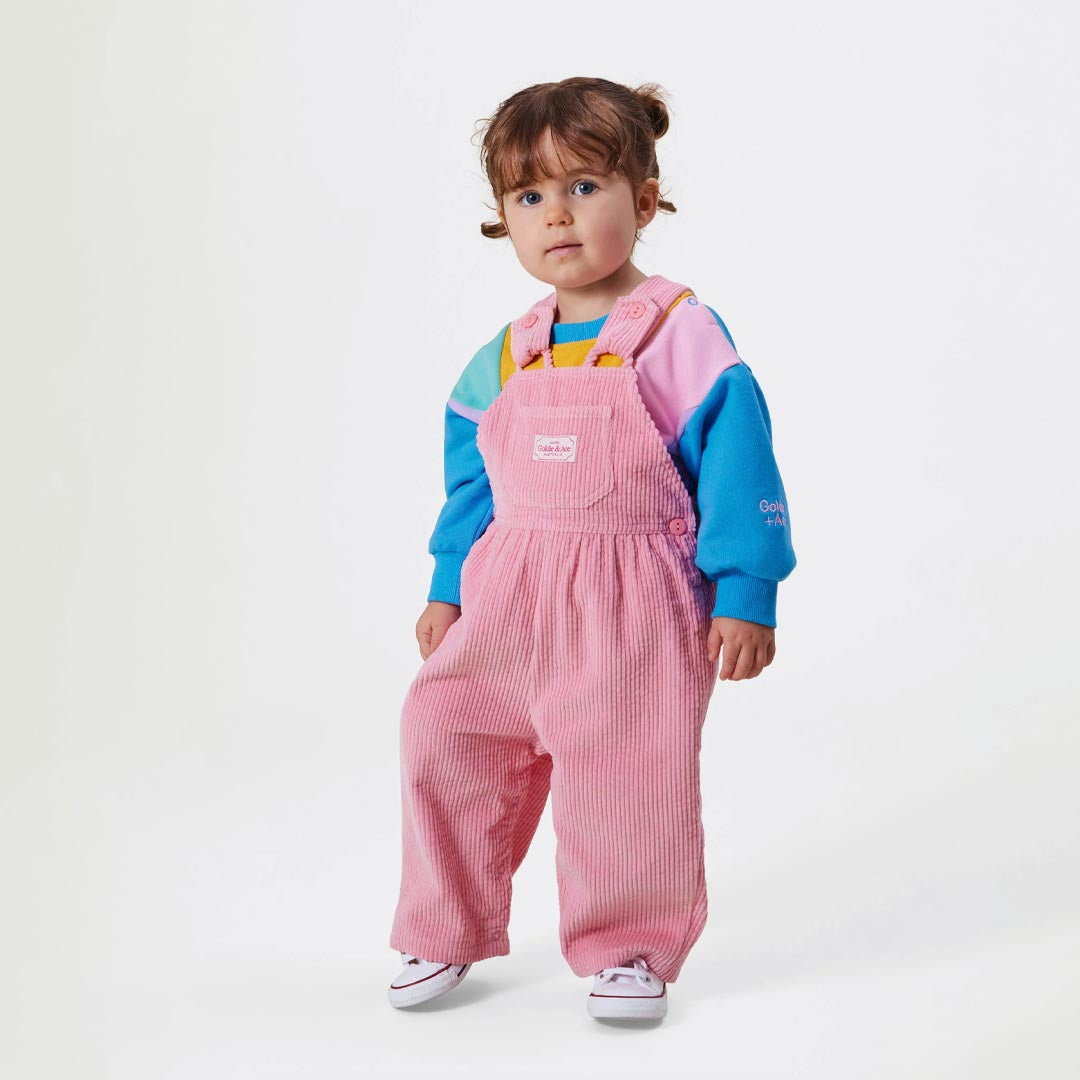 Sammy Corduroy Overall | Pink