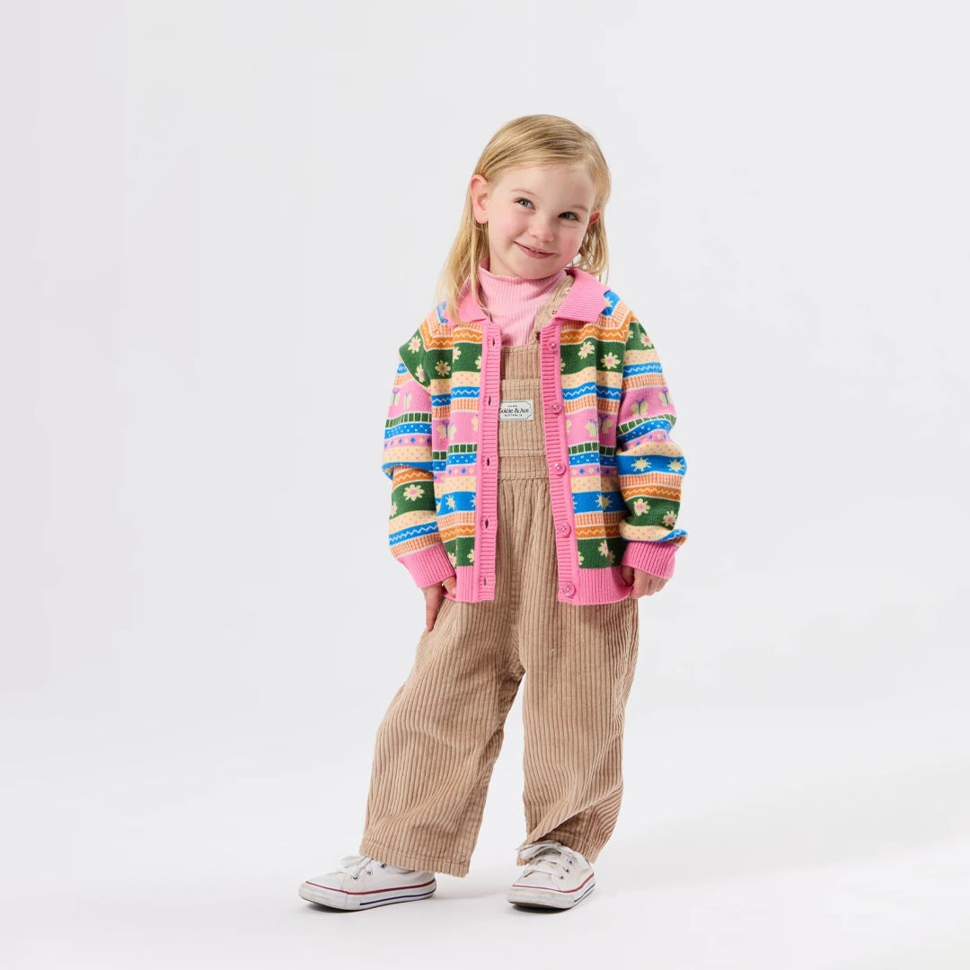 Sammy Corduroy Overall | Tan