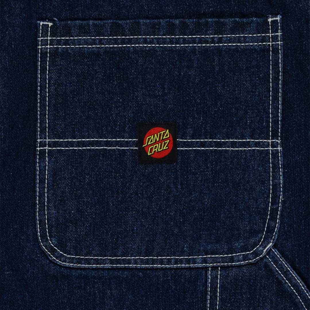Classic Dot Carpenter Jean Short Boys Baggy | Rinsed Indigo