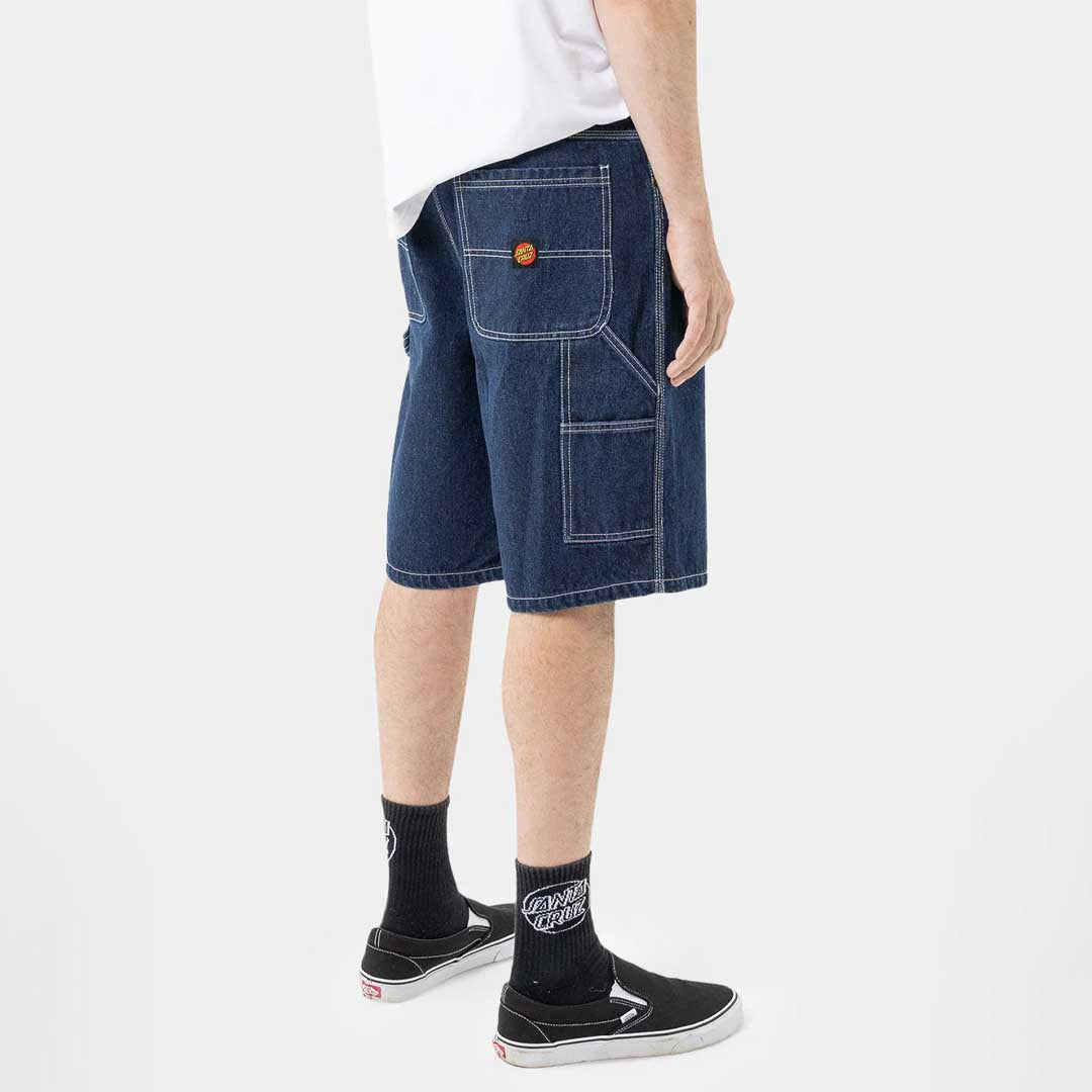 Classic Dot Carpenter Jean Short Boys Baggy | Rinsed Indigo