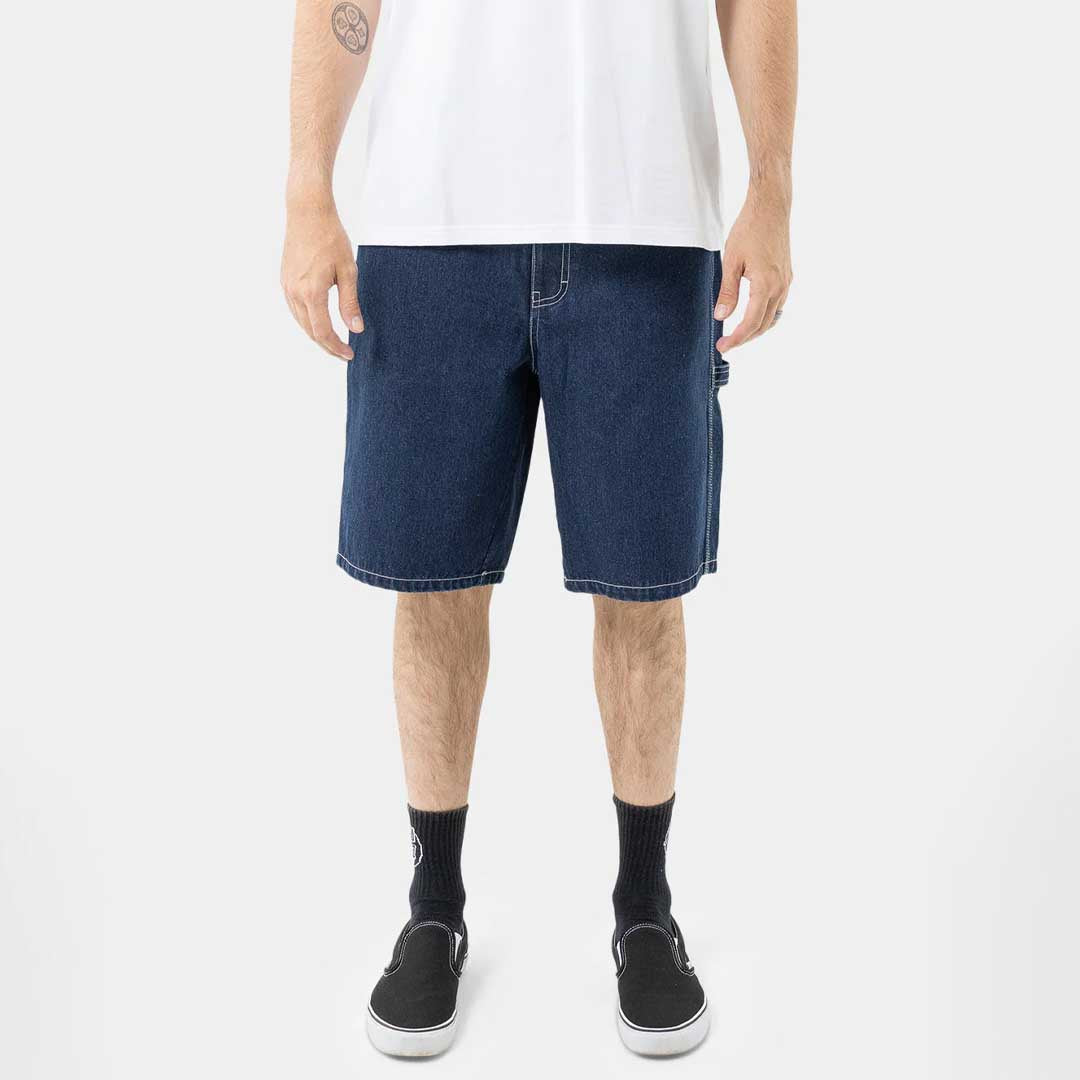 Classic Dot Carpenter Jean Short Boys Baggy | Rinsed Indigo