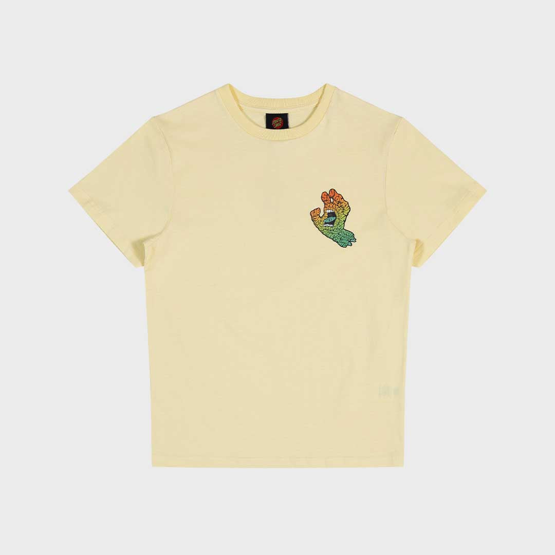 Letter Hand Fade Tee | Butter
