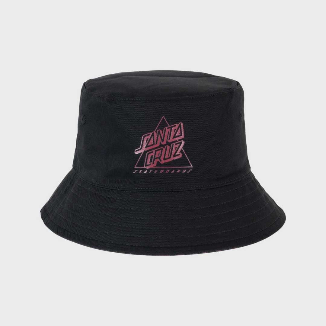 Not A Dot Hollow Reversible Bucket | Maroon Tie Dye