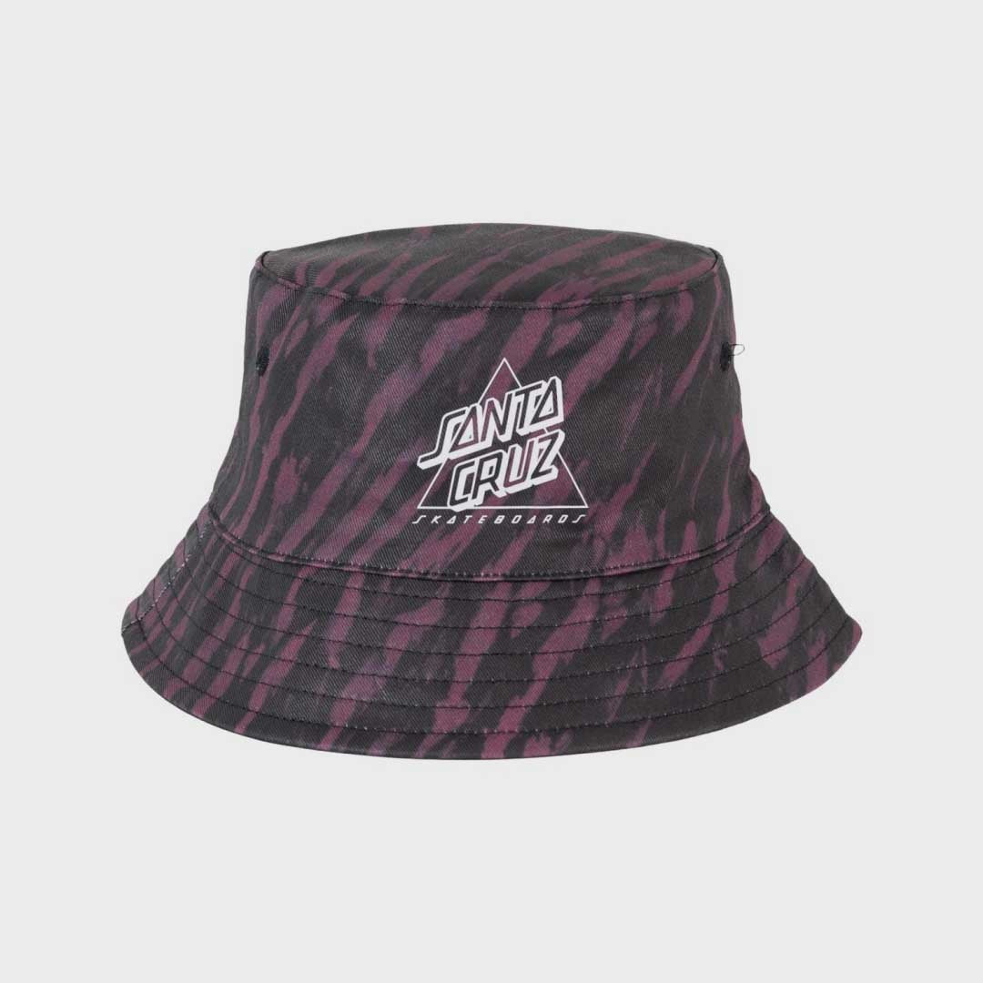 Not A Dot Hollow Reversible Bucket | Maroon Tie Dye