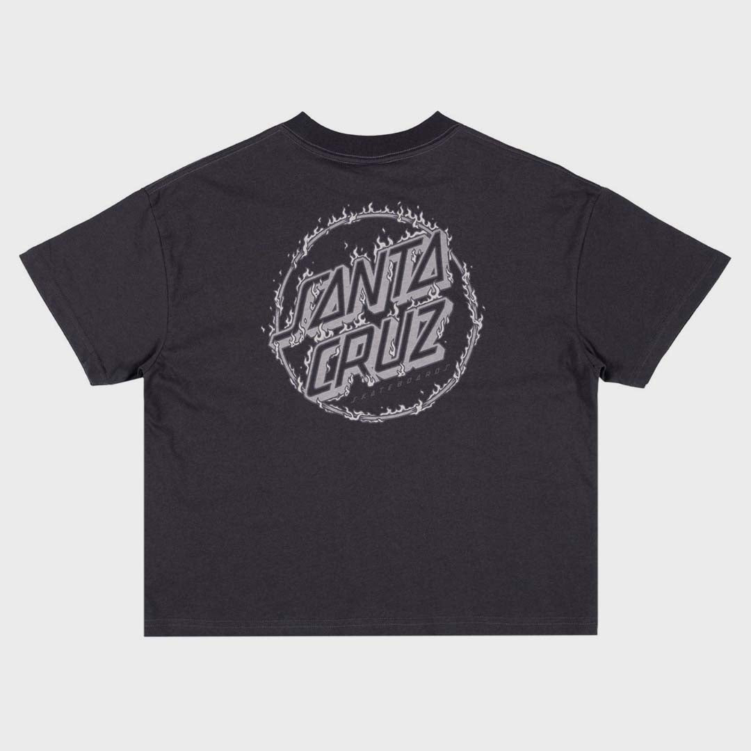 Burnt Opus Ovrszd Tee | Off Black