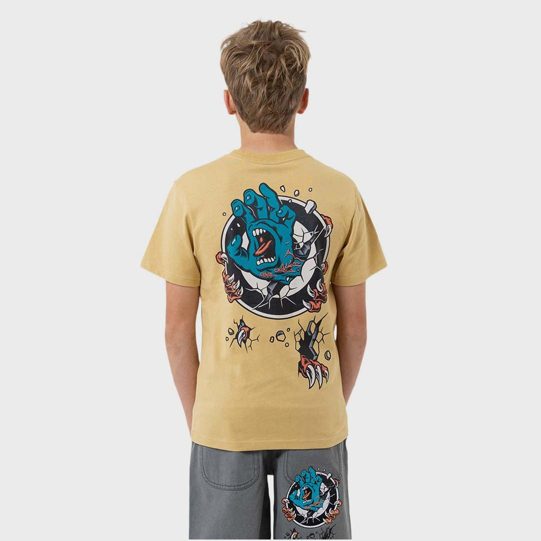Roskopp Screaming Target Centre Tee | Tan