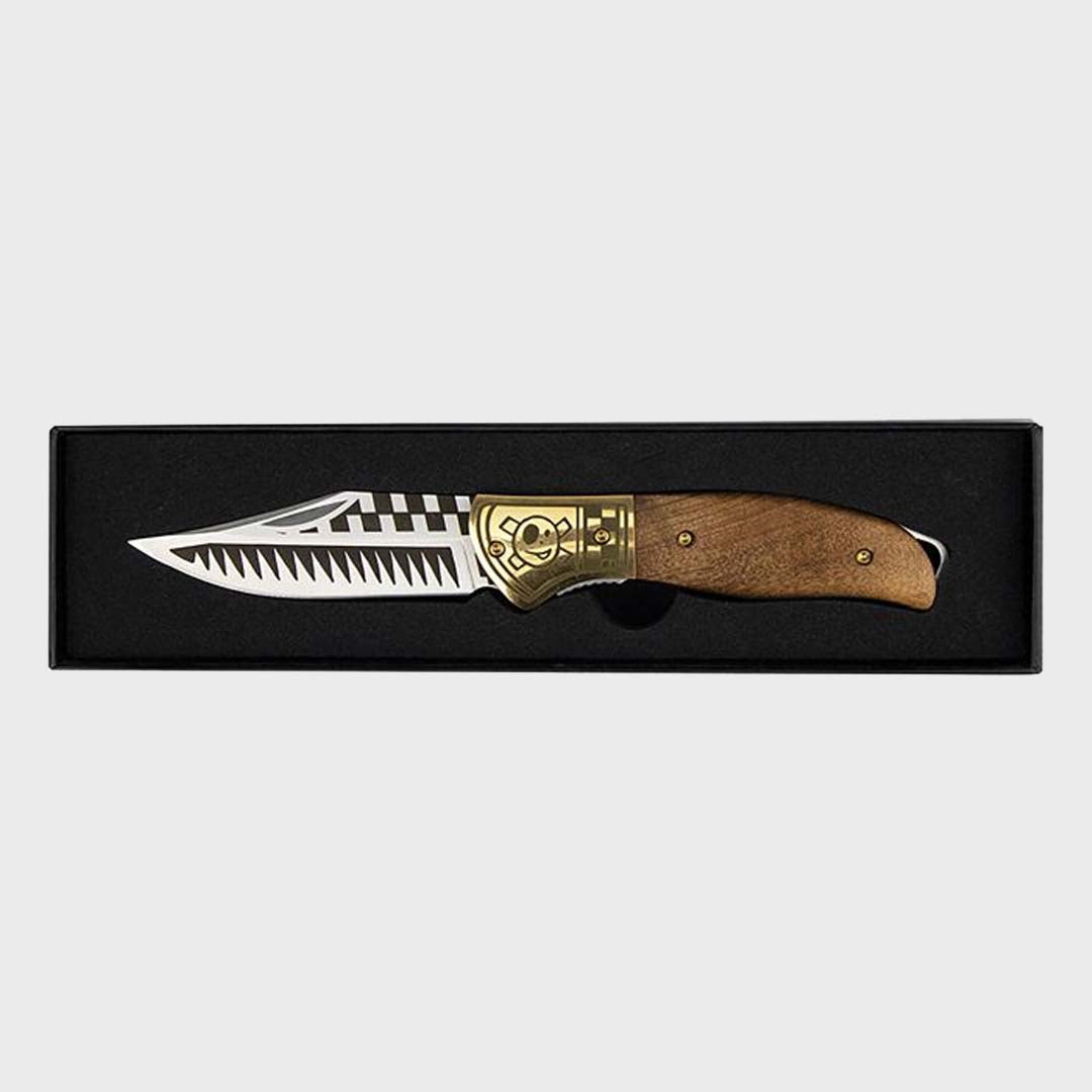 SCHIFFMACHER POCKET KNIFE | BLACK/GOLD