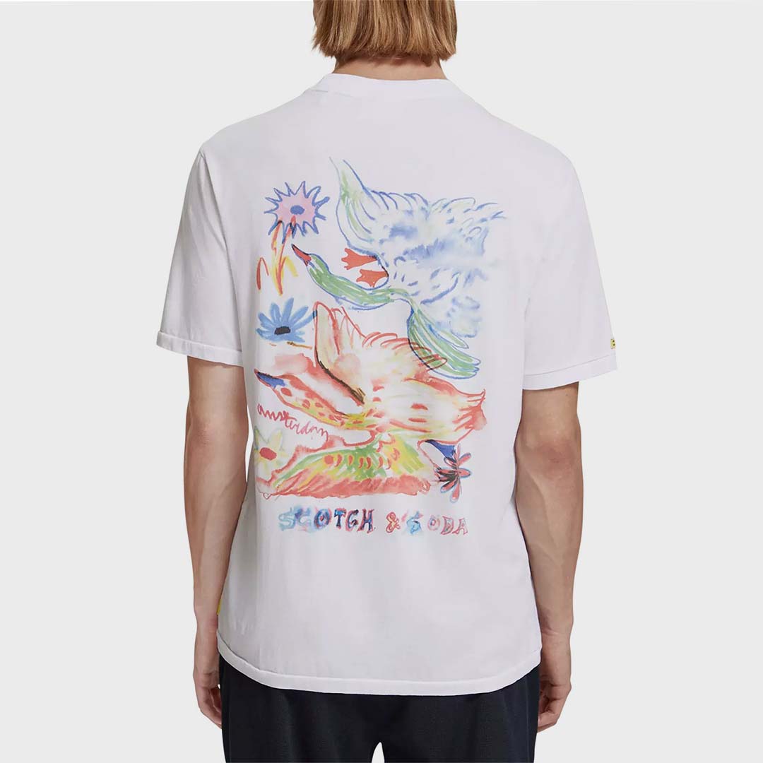 ARTWORK T-SHIRT | WHITE PRINT