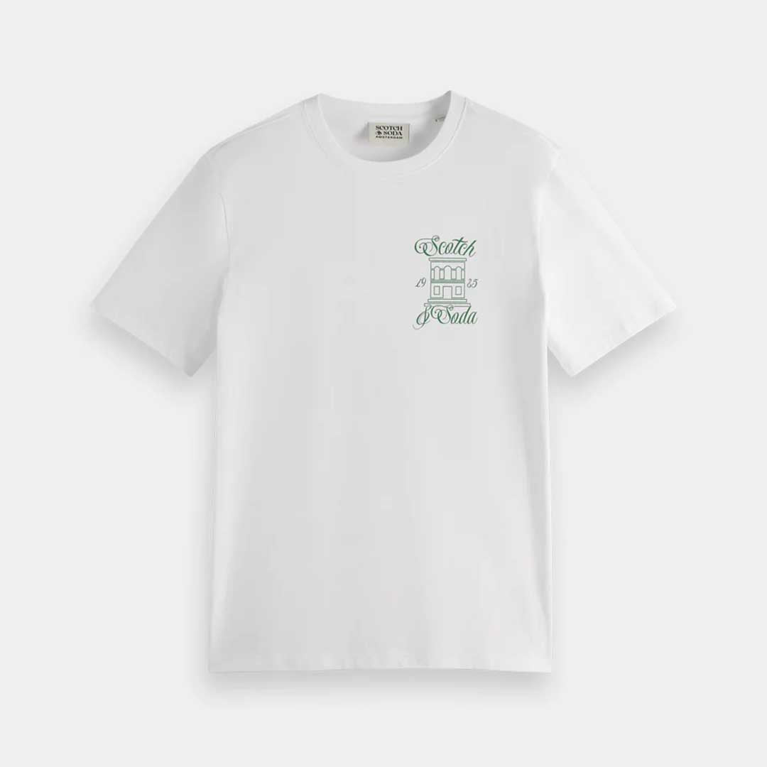 Artwork Tee | White Green