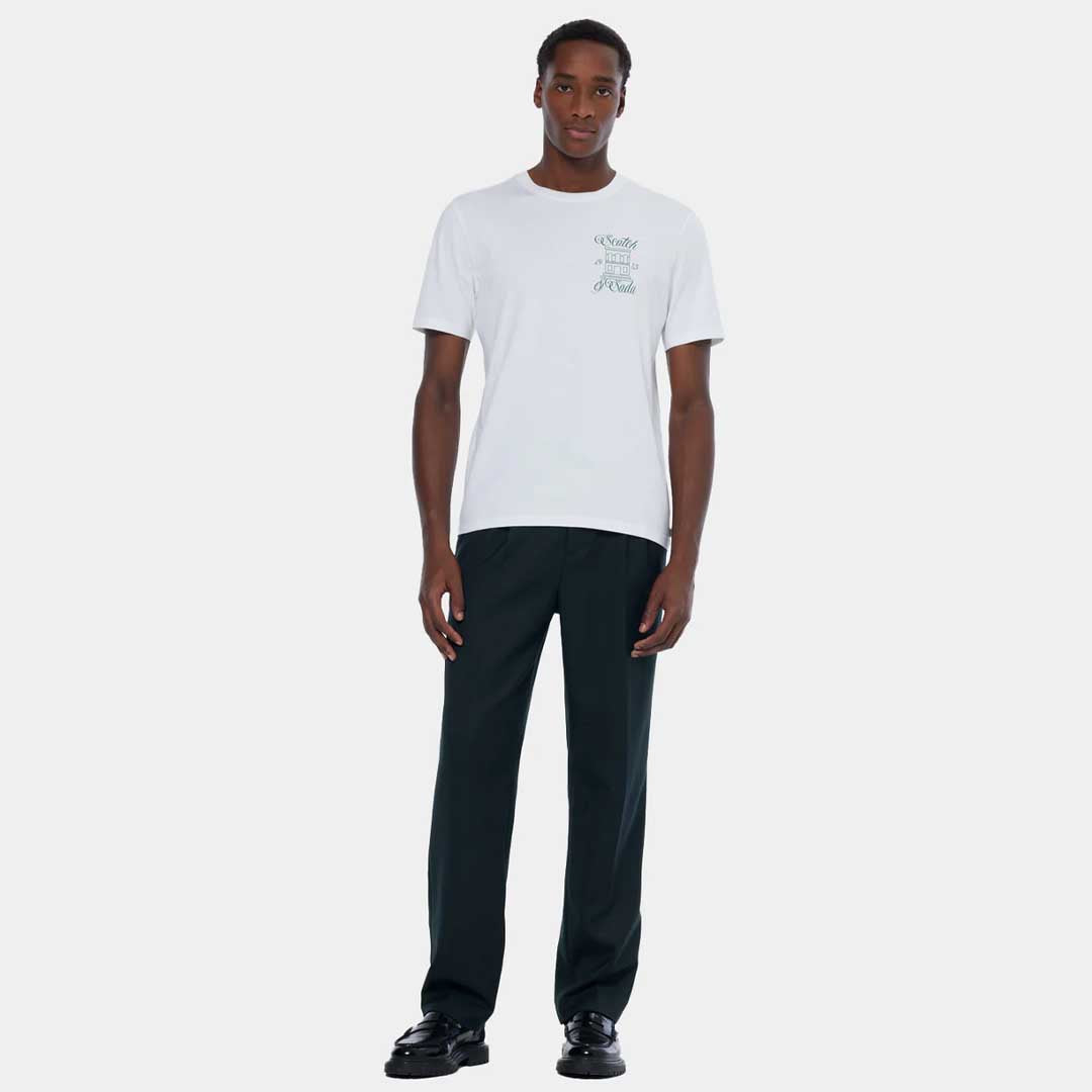 Artwork Tee | White Green