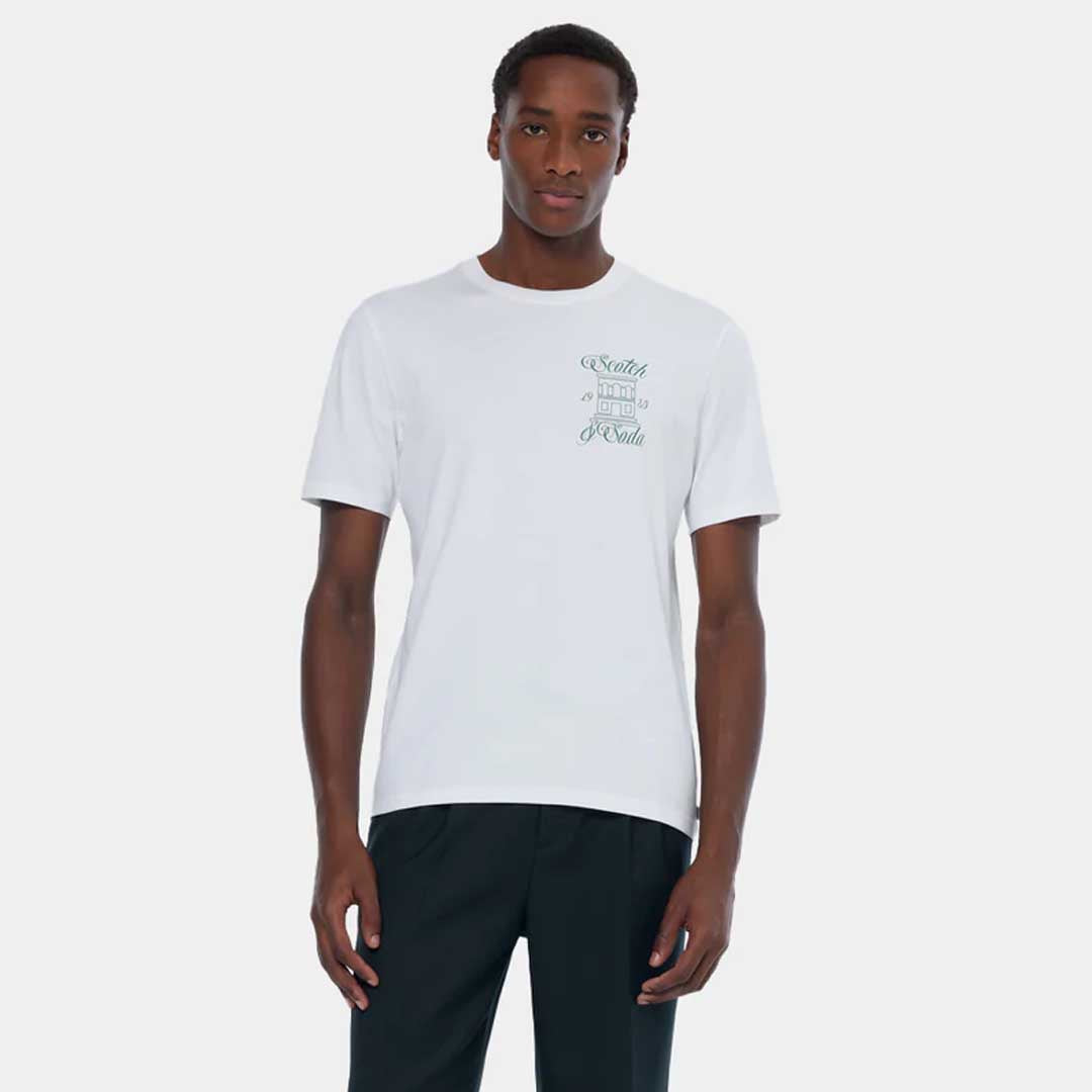 Artwork Tee | White Green