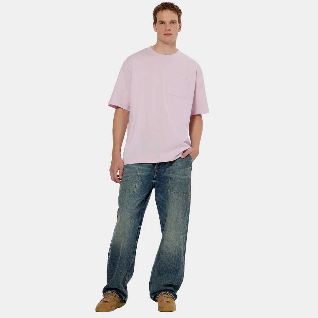 Chest Pocket Tee | Light Lilac