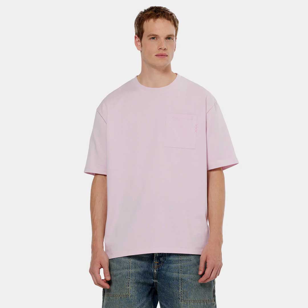 Chest Pocket Tee | Light Lilac