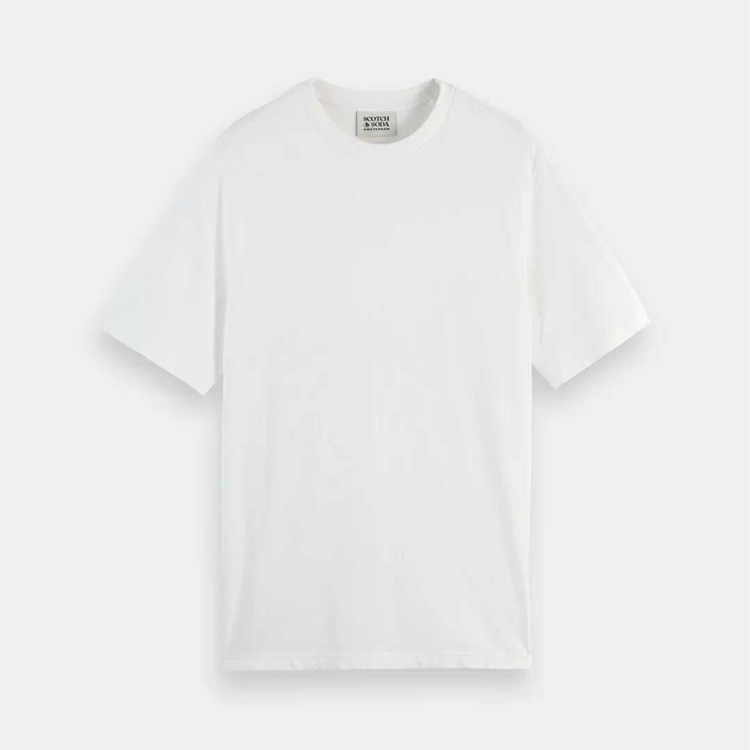 Cotton-Linen T-Shirt | White