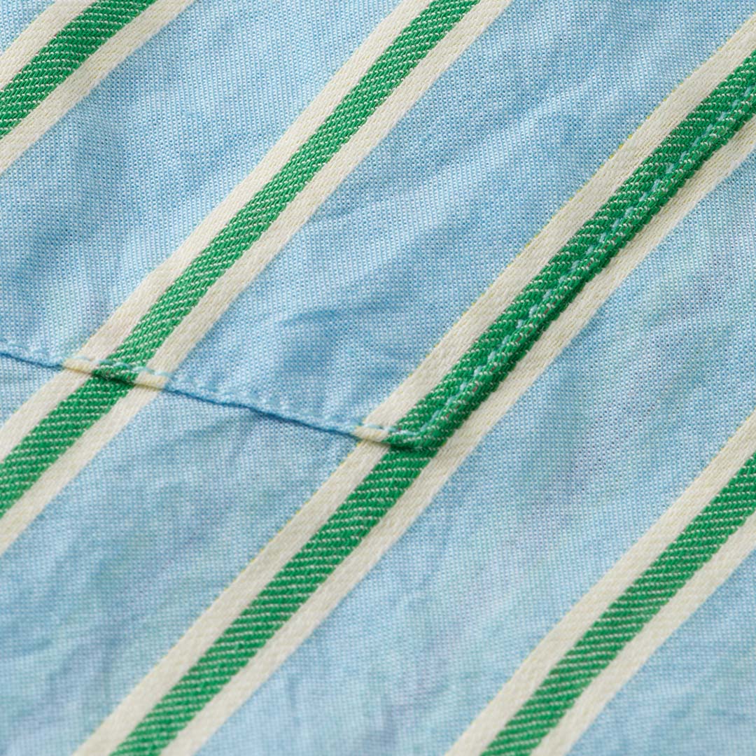 DOBBY STRIPE SHIRT | BLUE STRIPE