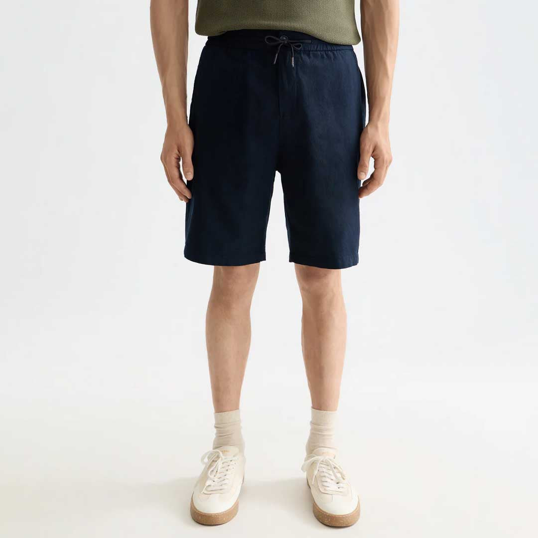 Fave Cotton-Linen Shorts | Night