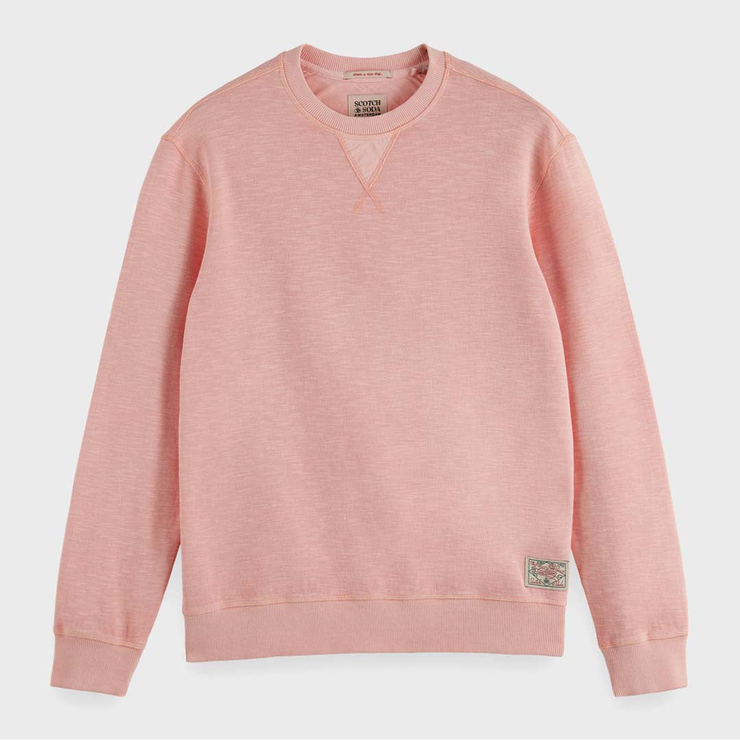 GARMENT-DYED SWEATSHIRT | PINK DANCER