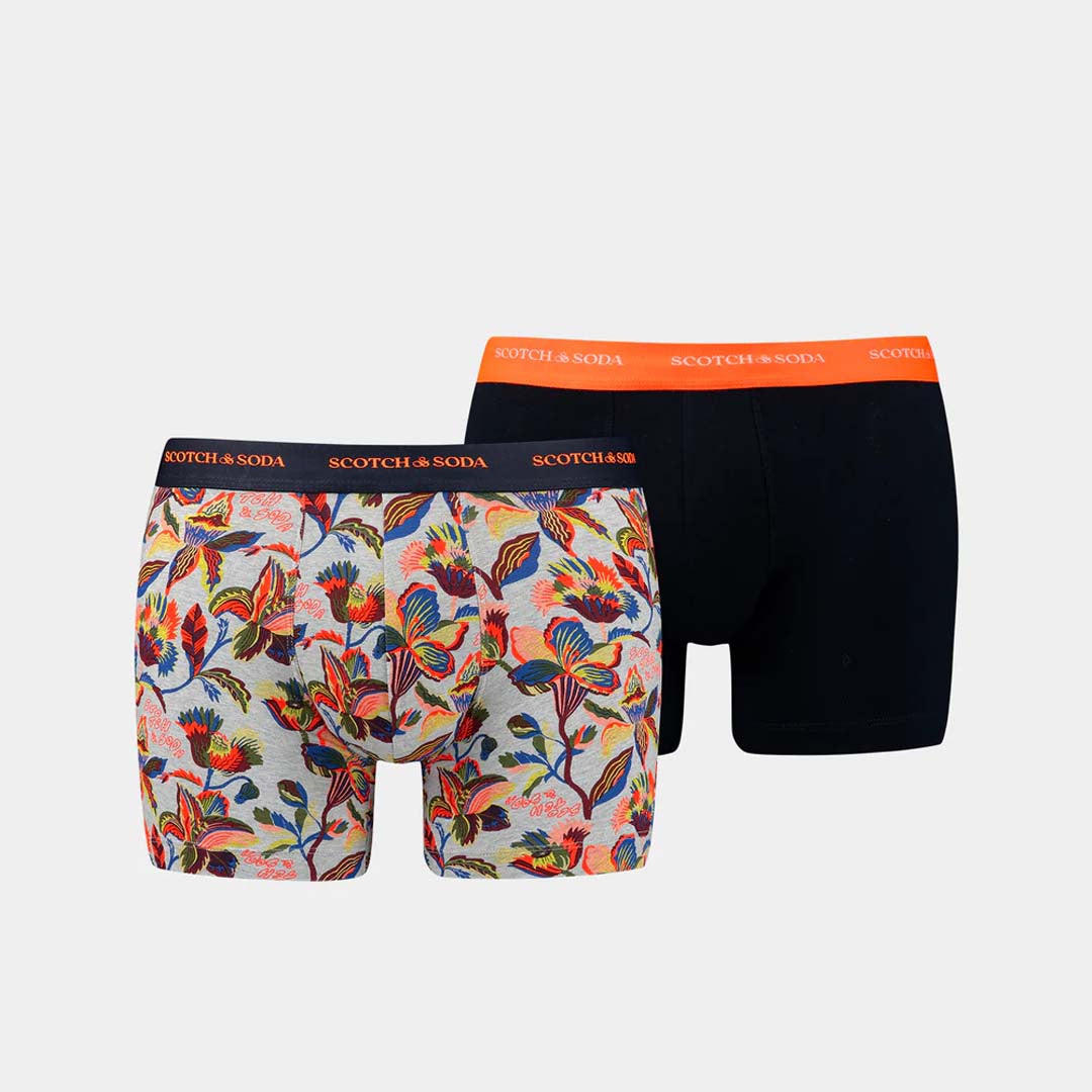 ICONIC BOXER | FLOWER / MELANGE