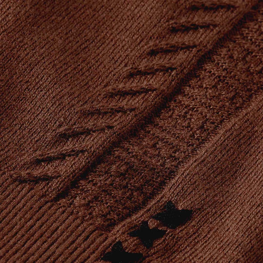 Knitted Polo | Cold Brew