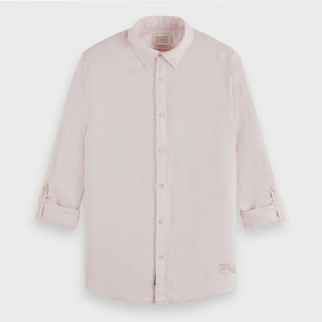 LINEN SHIRT | SEA FLOWER