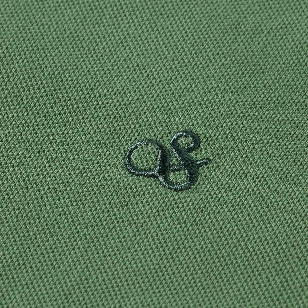 Logo Pique Polo | Sage Green