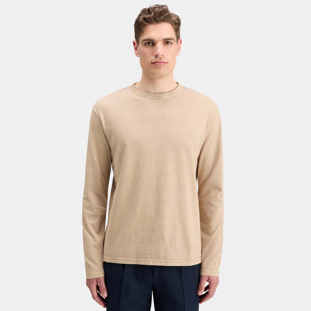 LONG SLEEVED T-SHIRT | MOCHA