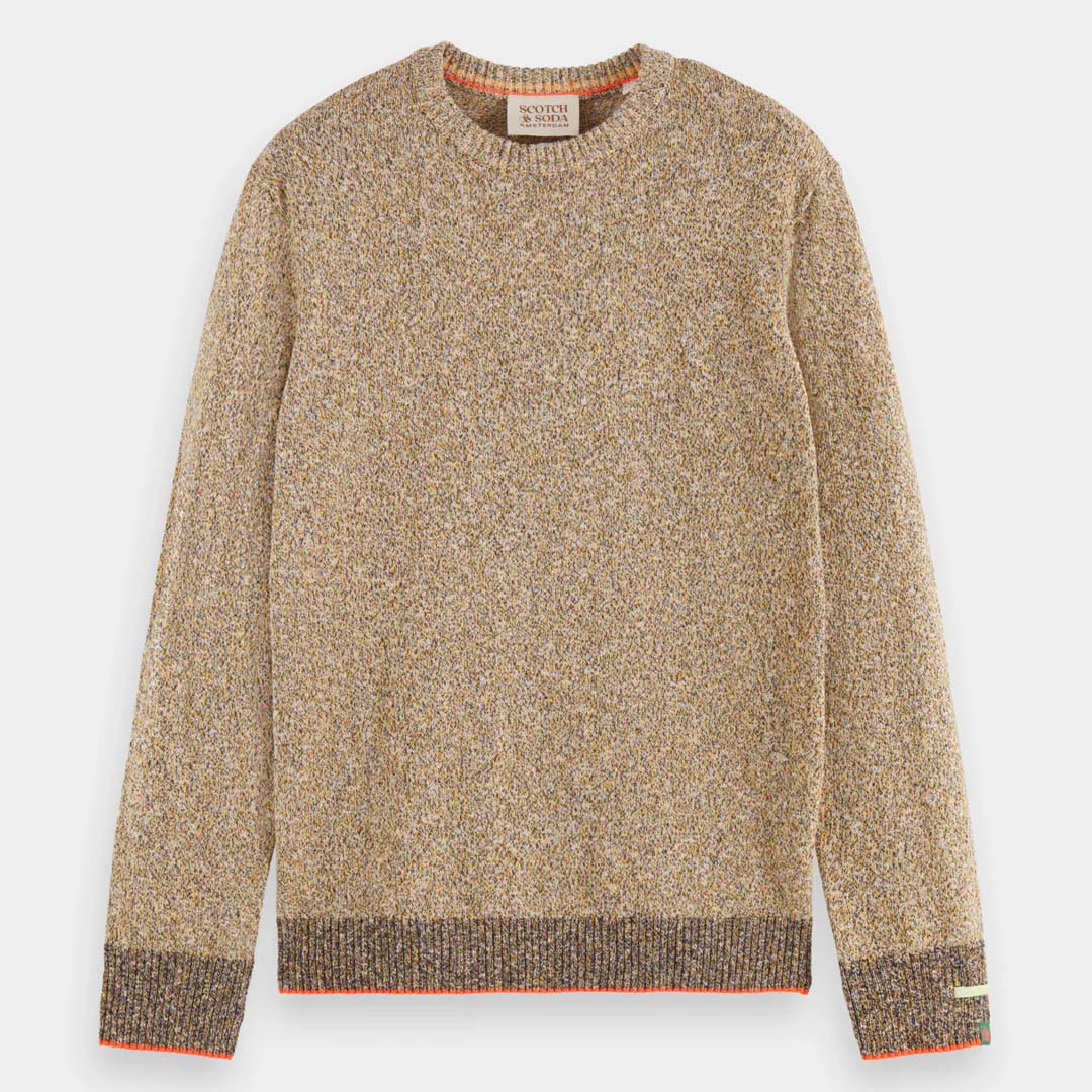 MELANGE CREWNECK SWEATER | MULTI COLOUR MELANGE