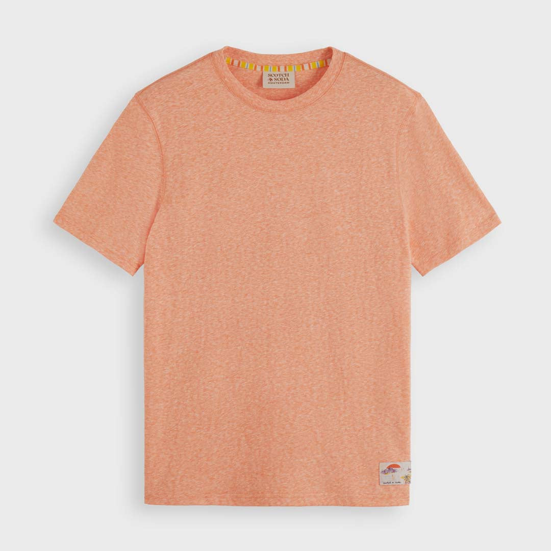 MELANGE CREWNECK T-SHIRT | LIFE BUOY