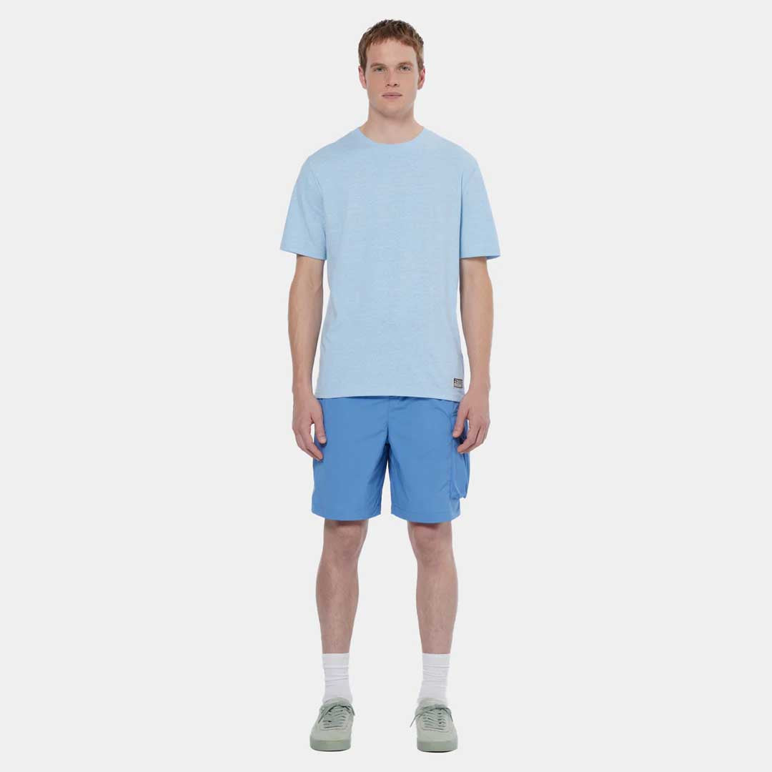 Melange Tee | Spring blue