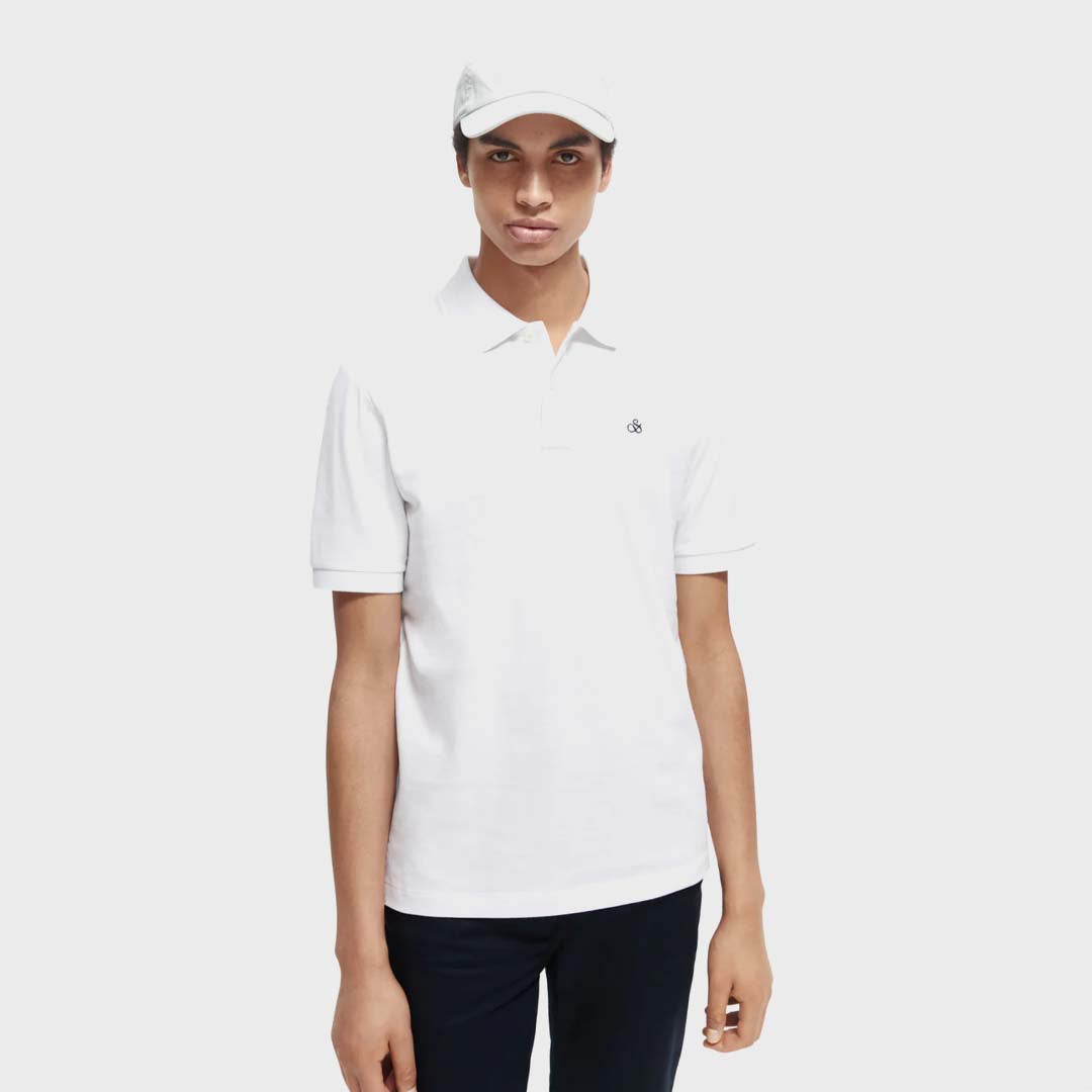 ORGANIC COTTON CLASSIC POLO | WHITE