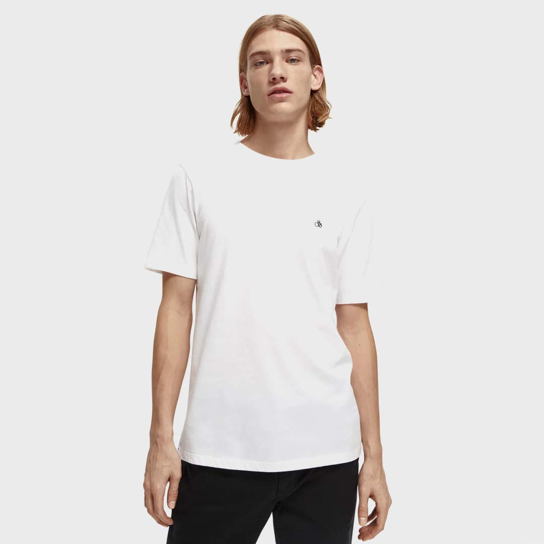 ORGANIC COTTON JERSEY T-SHIRT | WHITE